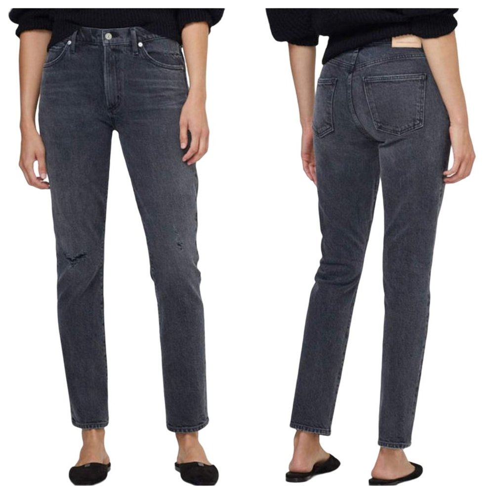 Citizens of Humanity Premium Vintage Skyla Mid Rise Cigarette Jeans. Size 28